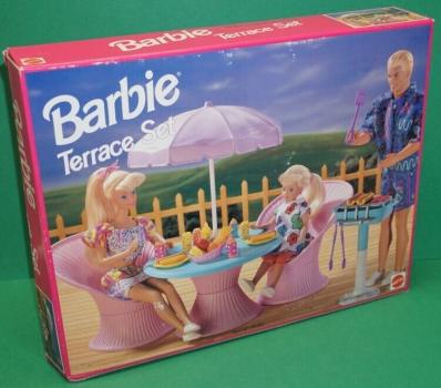 Mattel - Barbie - Terrace Set - Meuble